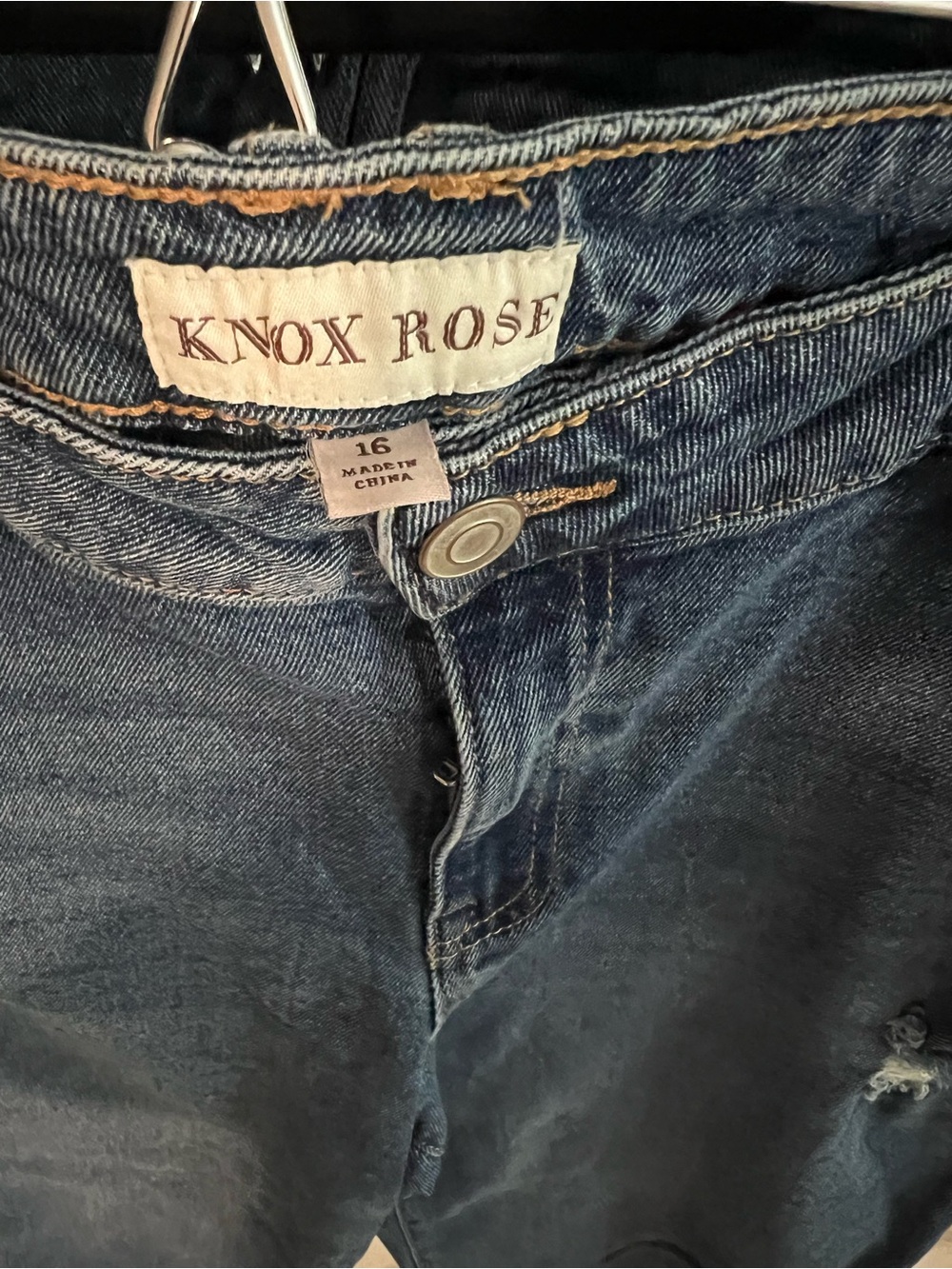 Knox Rose women’s Indigo Straight-Leg Jeans